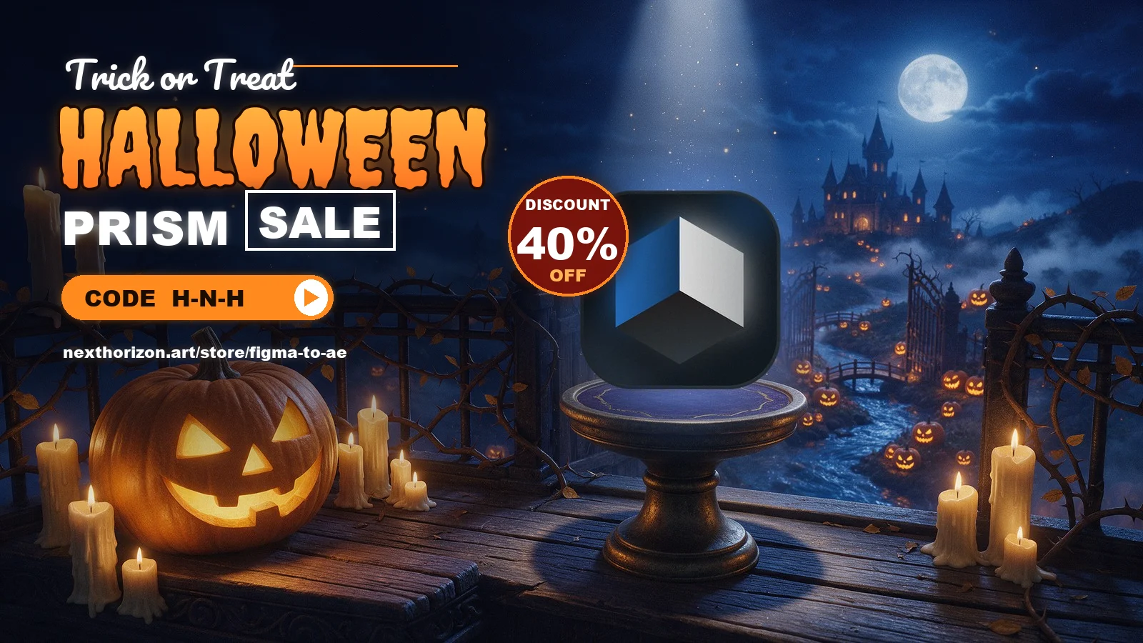 Halloween Sale: 40% Off Prism with Code H-N-H